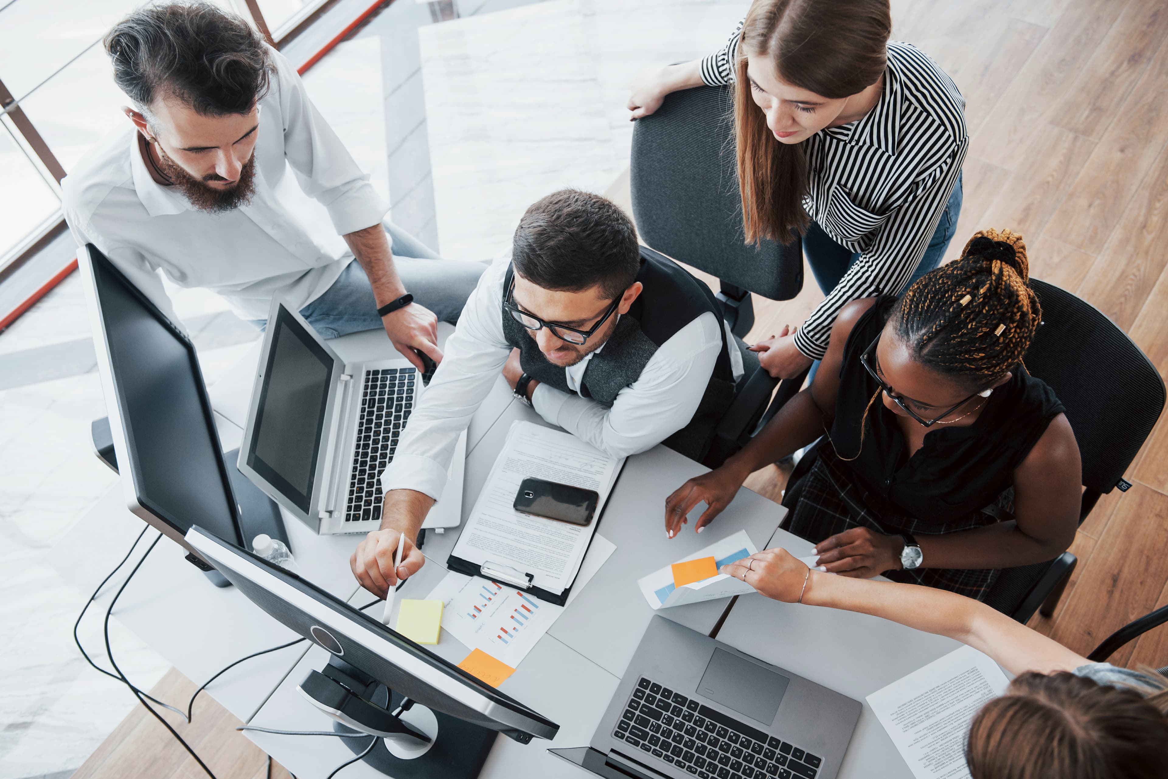Glitex team at work